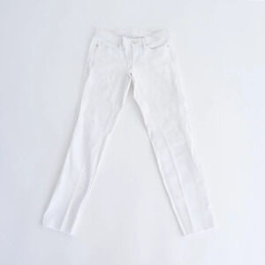 Lilly Pulitzer  South Ocean White Skinny Denim Jeans Size 8